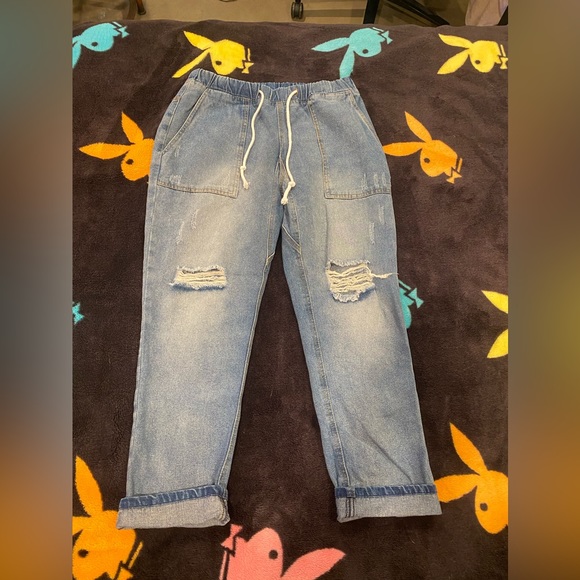 Women’s gusset crotch jogger jeans - Picture 2 of 9